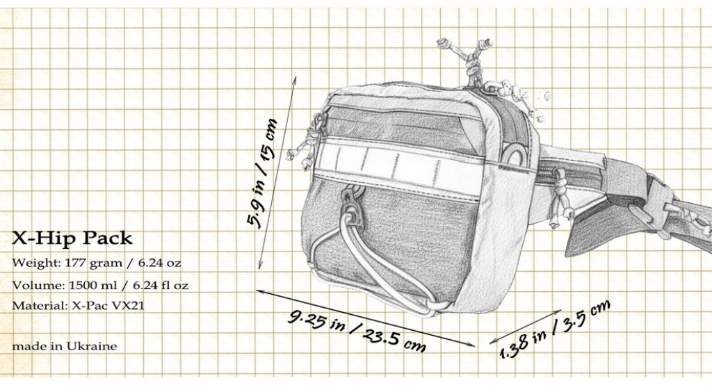 KasyBag X-Hip Pack Colorful