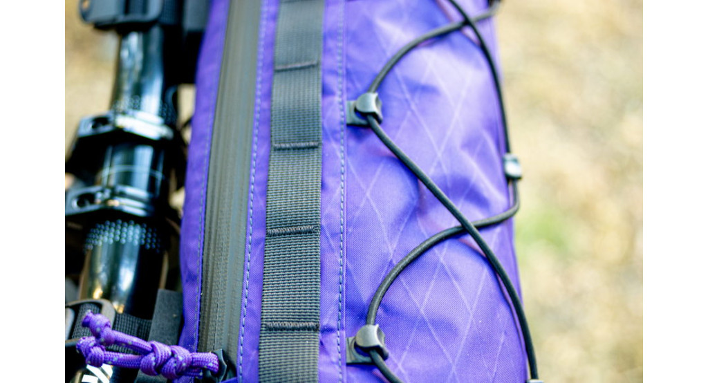 Сумка на кермо KasyBag X-Barrel Bag [Purple-Purple]